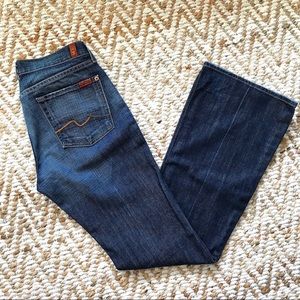 7 For All Mankind New York Flare Jeans Size 28
